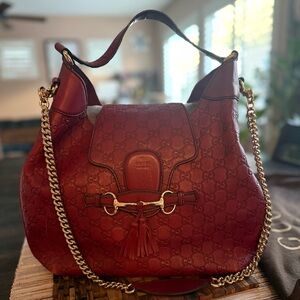 Gucci Guccissima Emily hobo bag